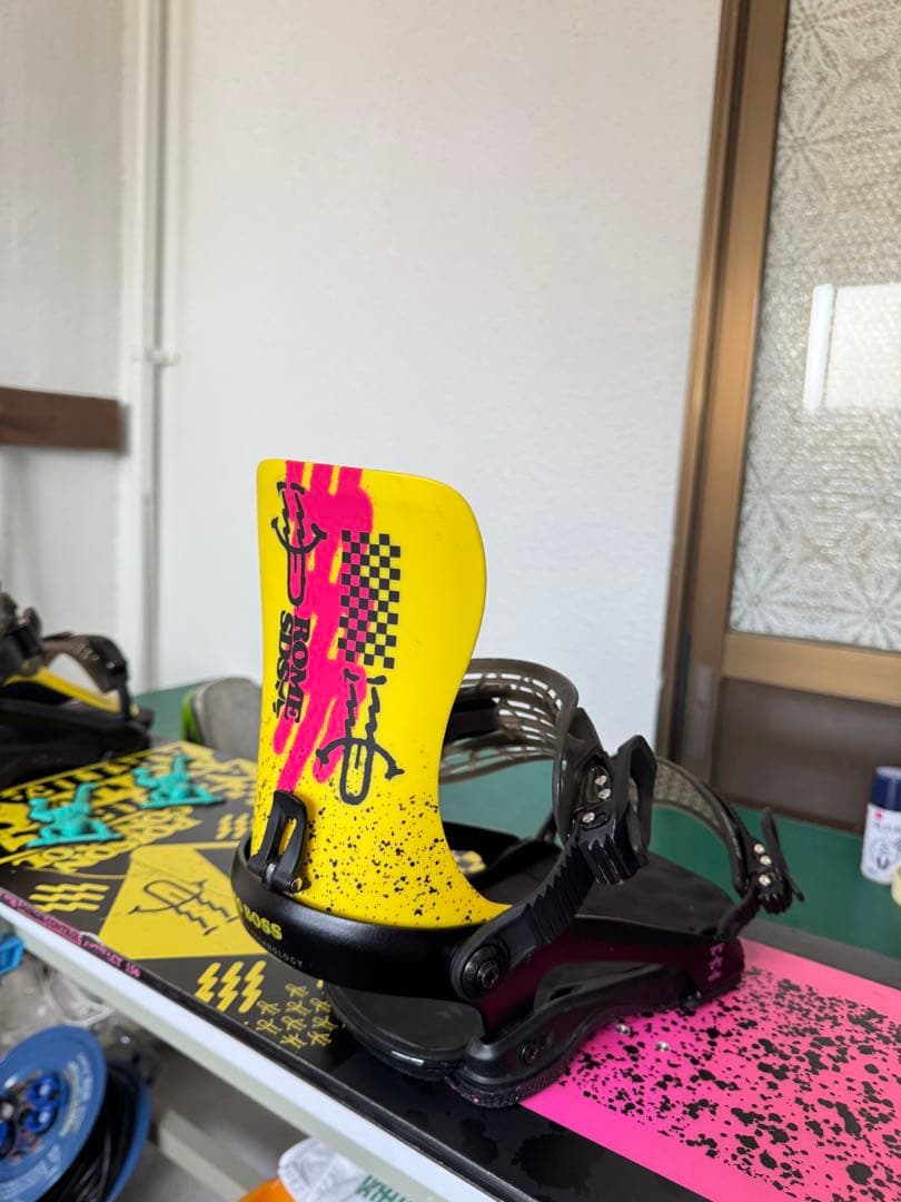 スノーボード ROME SDS artifact 156 390 boss bindings