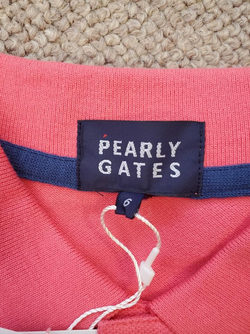 放出！新品未使用PEARLY GATES ポロシャツ ピンク サイズ６