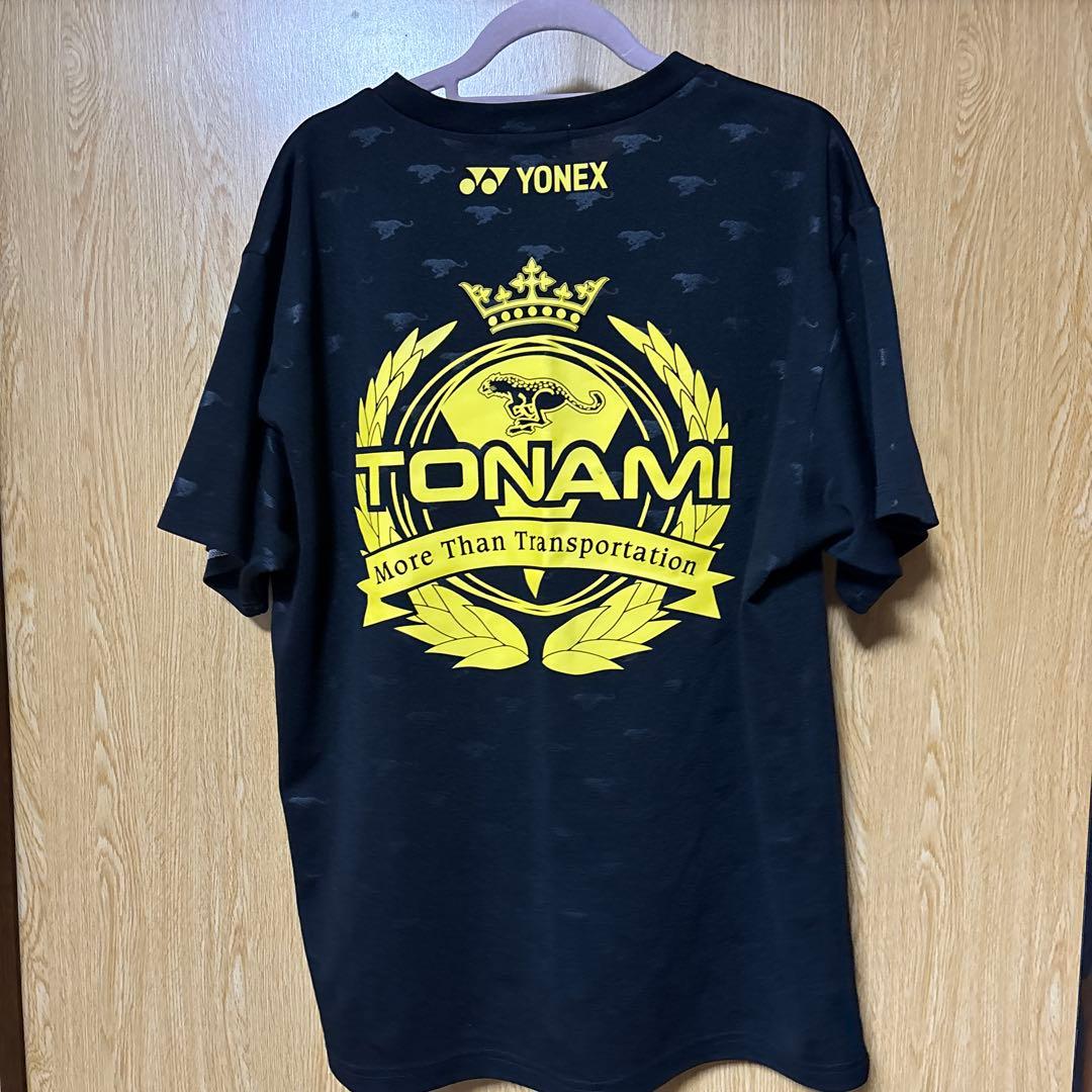 TONAMI バドミントンシャツ M ブラック