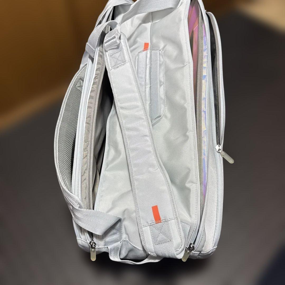断捨離出品 Wilson ウイルソンバドミントン ラケット バッグ 9本収納可