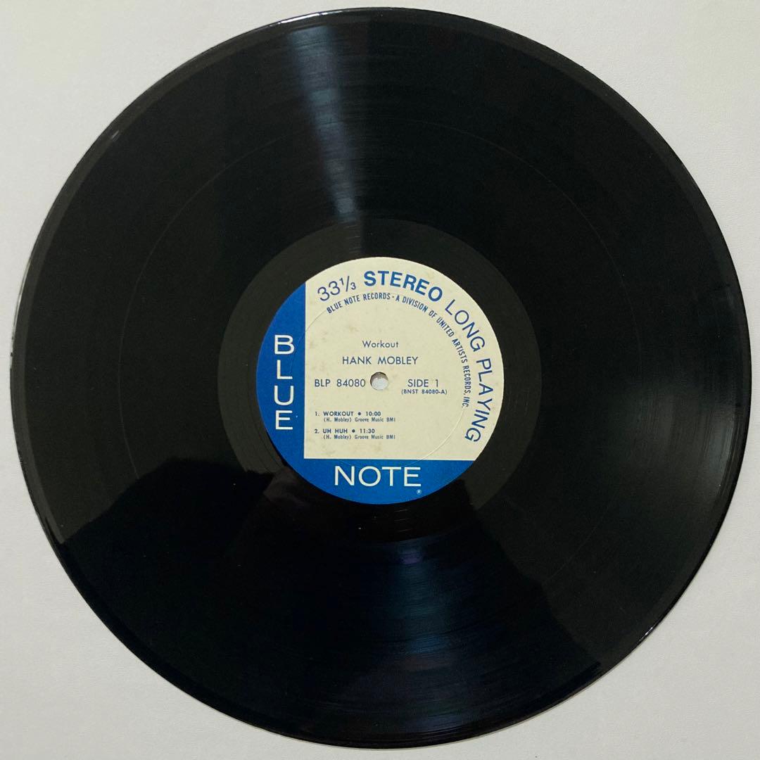 激レア US盤 HANK MOBLEY WORKOUT BLUE NOTE