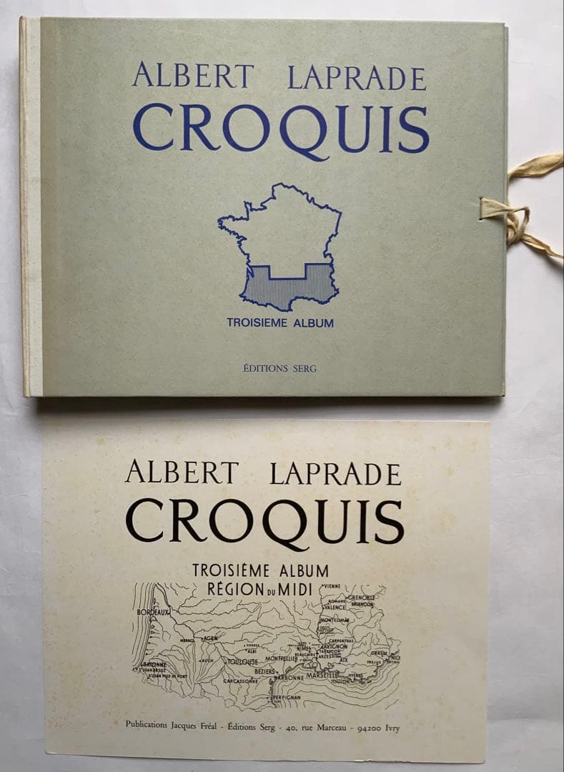 仏語『クロッキー全集 アルベール・ラプラード』環地中海建築スケッチ圧巻665枚