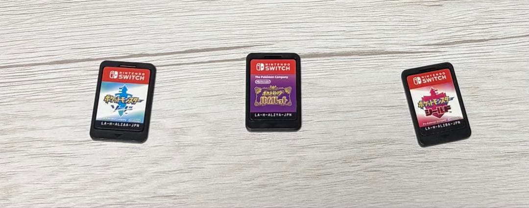 ポケットモンスター ソード・シールド・バイオレット 3本セット