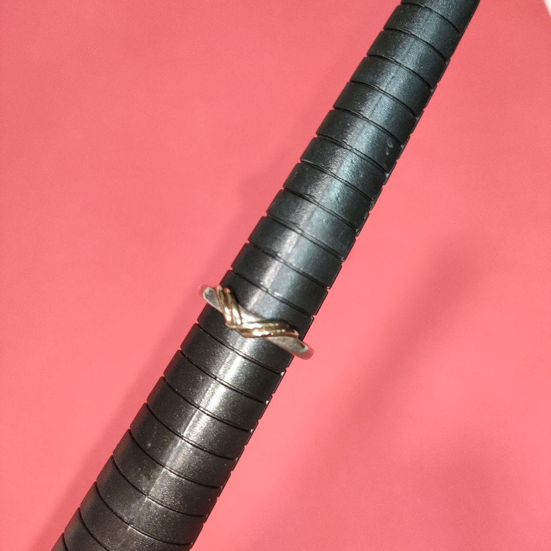 【週末特価】指輪　K10　925 S　ゴールド＆シルバー　刻印有り　1.78 g