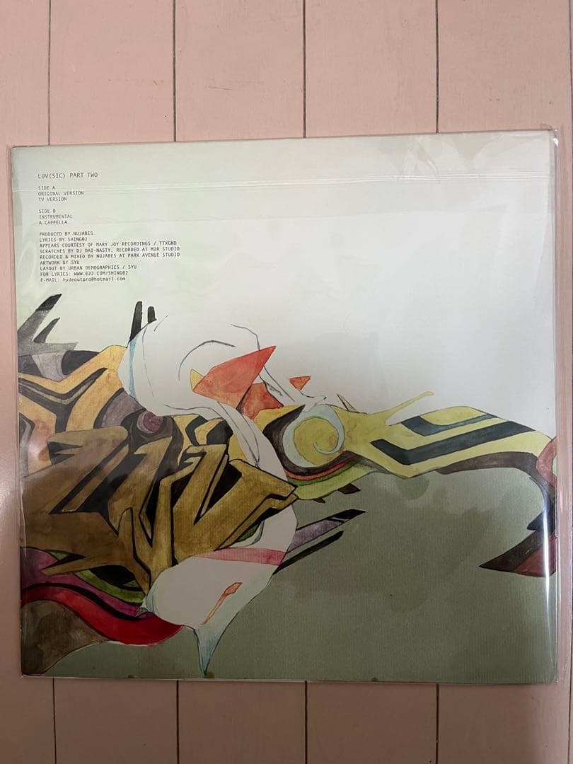 LUV(SIC) PART TWO SHING02 NUJABES レコード