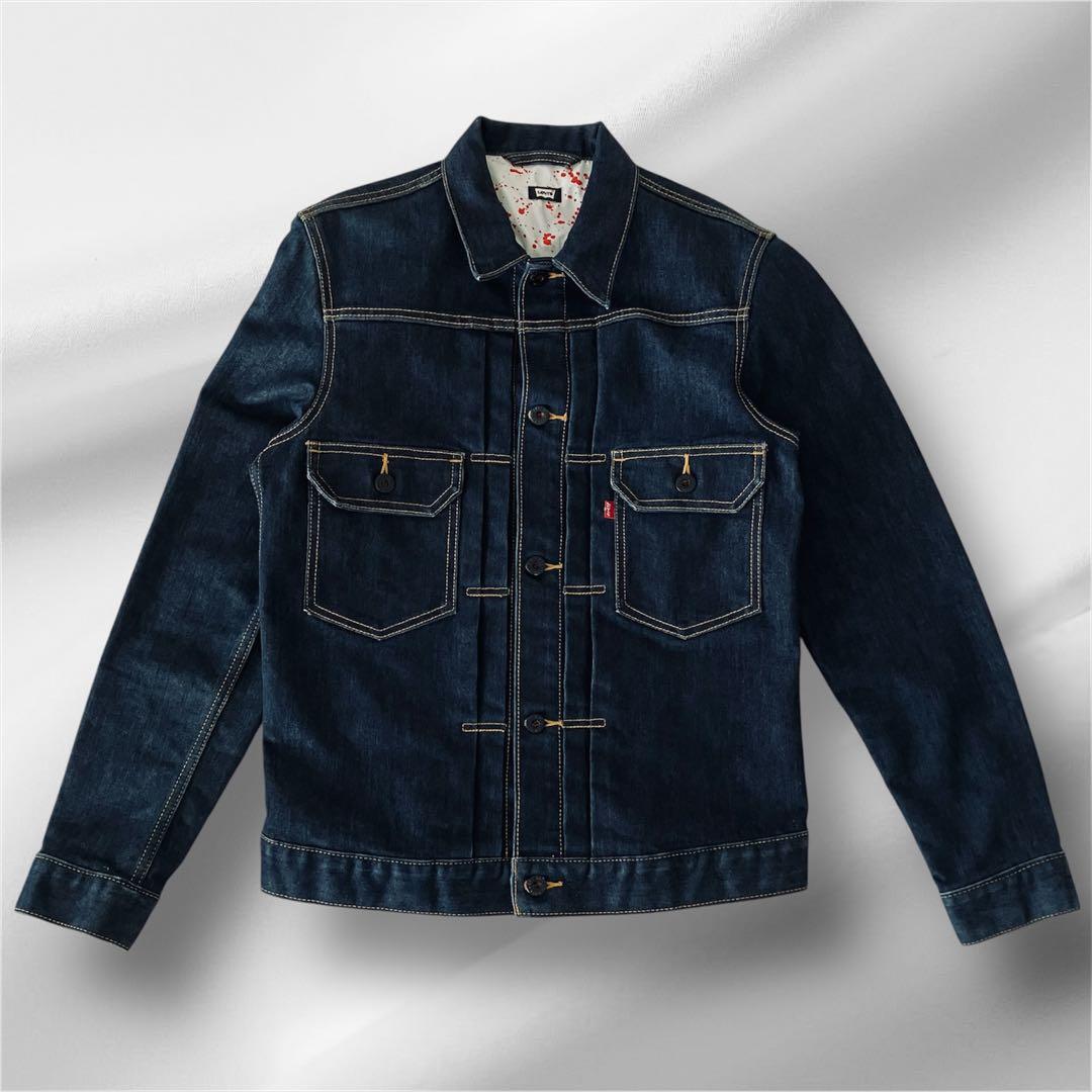 Levi’s 2nd セカンド デニムジャケット 濃紺 美品 希少 トラッカー