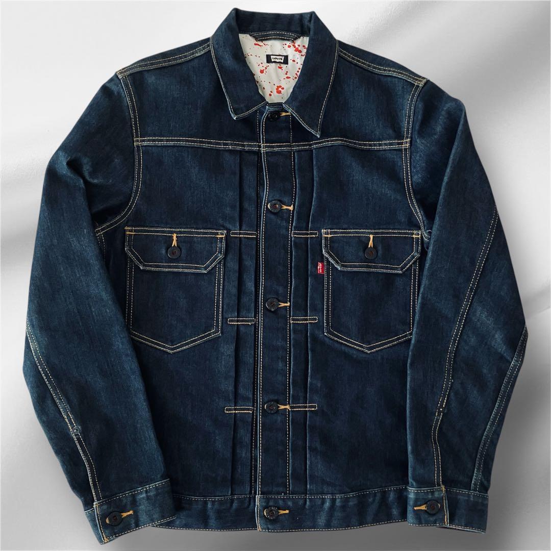 Levi’s 2nd セカンド デニムジャケット 濃紺 美品 希少 トラッカー