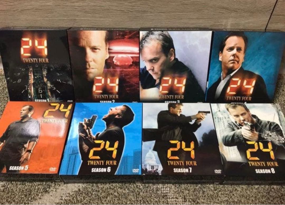 24 TWENTY FOUR シーズン1〜8 コンプリート　全巻セット