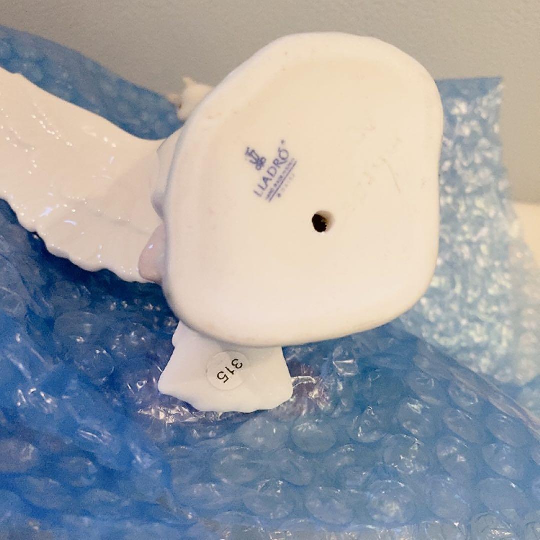 リヤドロ LLADRO 白鳥 フィギュリン 陶器 置物 正規品 刻印あり