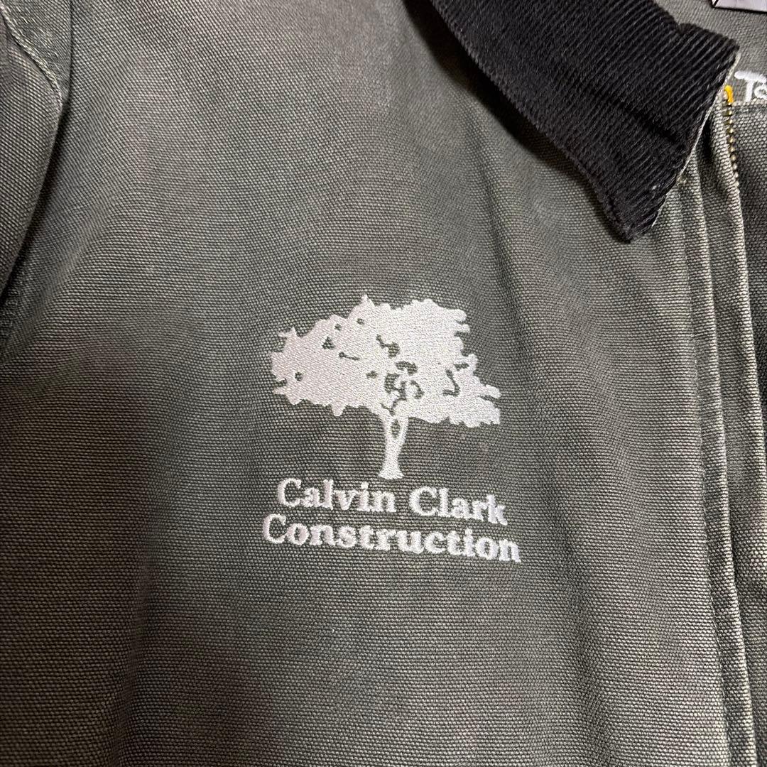 Carhartt グリーン　デトロイトジャケット