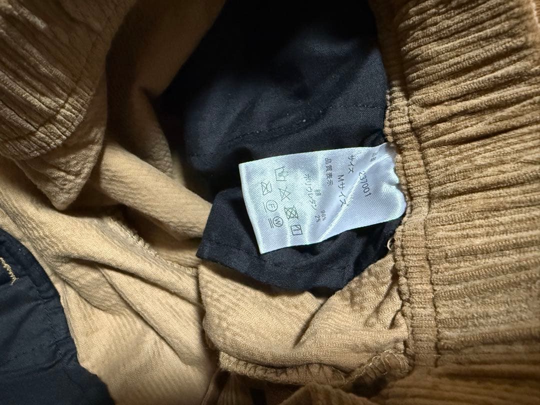 【美品】ニューカレントワークス　DCX DRTコーデュロイパンツ Mサイズ
