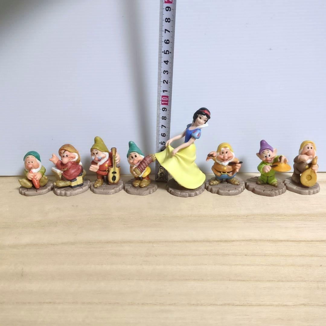 白雪姫　箱庭フィギュアセット　陶器　置物　加藤工芸　ディズニー