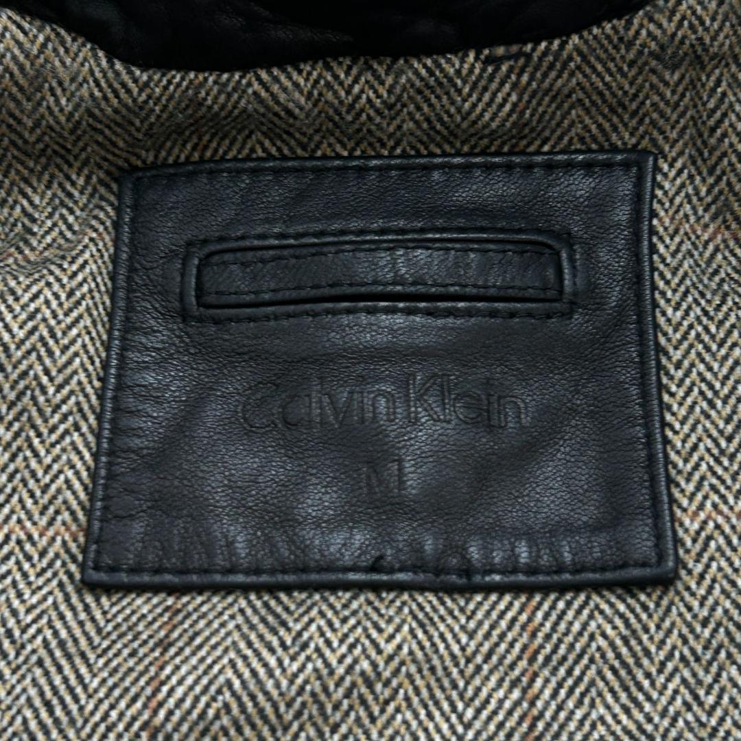 m*n様  　レザージャケット　スイングトップ　中綿　古着