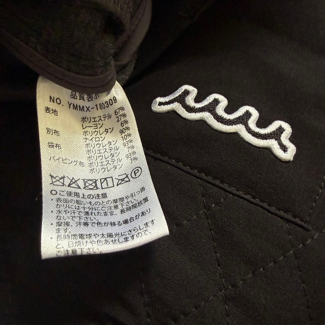 新品タグ付き　muta ムータ　パンツ　黒　XL パンツ　防寒　キルティング