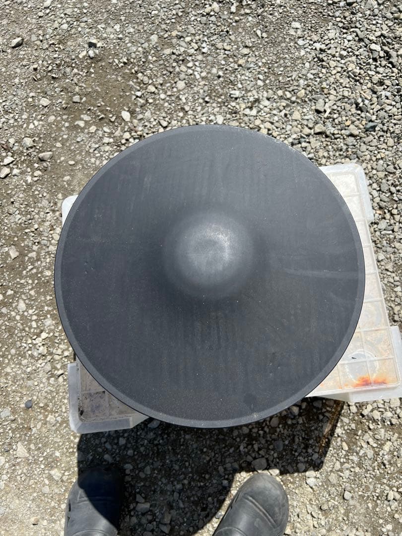 φ150 2重煙突用　防鳥網付き丸トップ