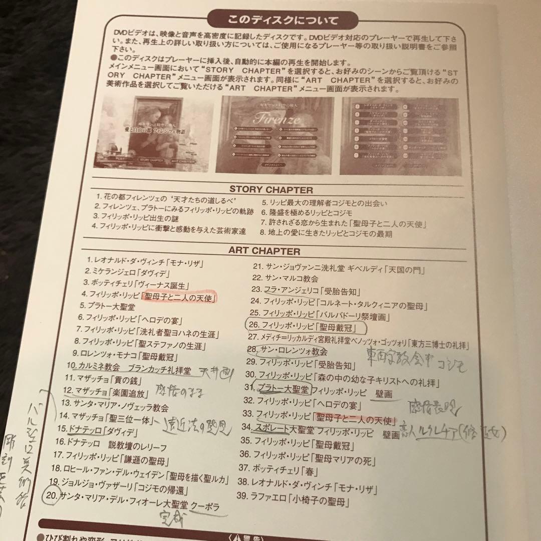「ルネサンス時空の旅人シリーズ」DVD4枚セット