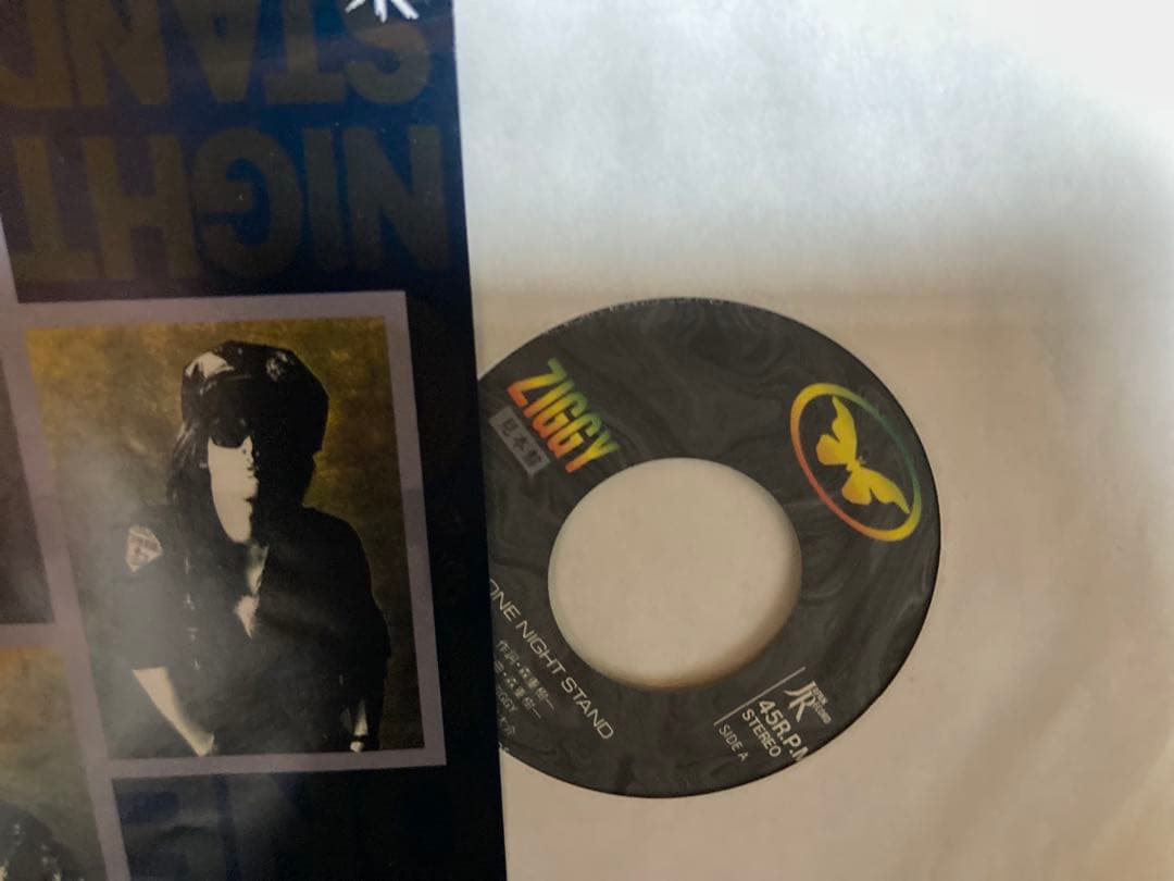 見本盤　ジギー　ZIGGY ONE NIGHT STAND 7インチレコード