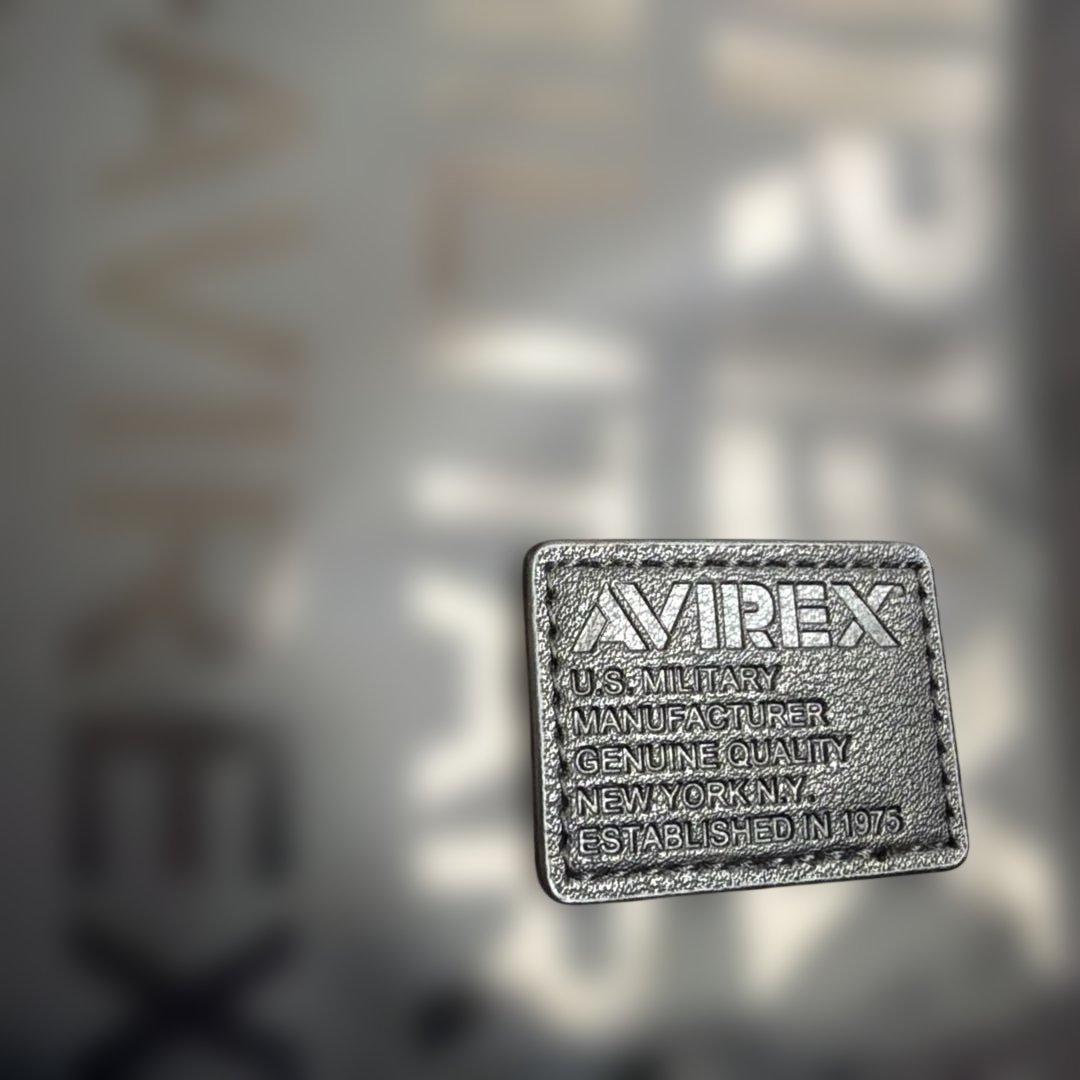 AVIREX ブラック トートバッグ