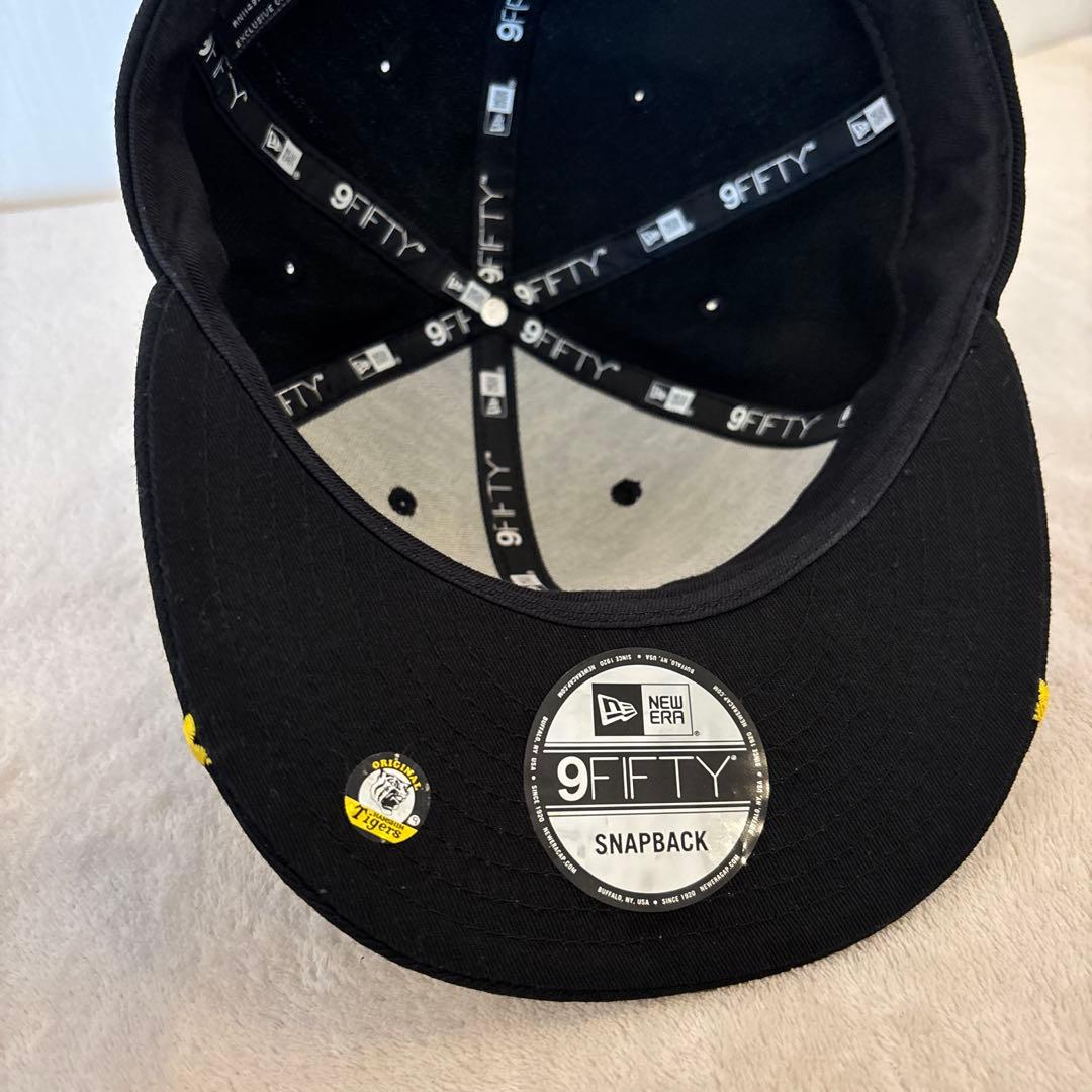 激レア！ 阪神タイガース　ニューエラ　星柄　キャップ　フリーサイズ　黒