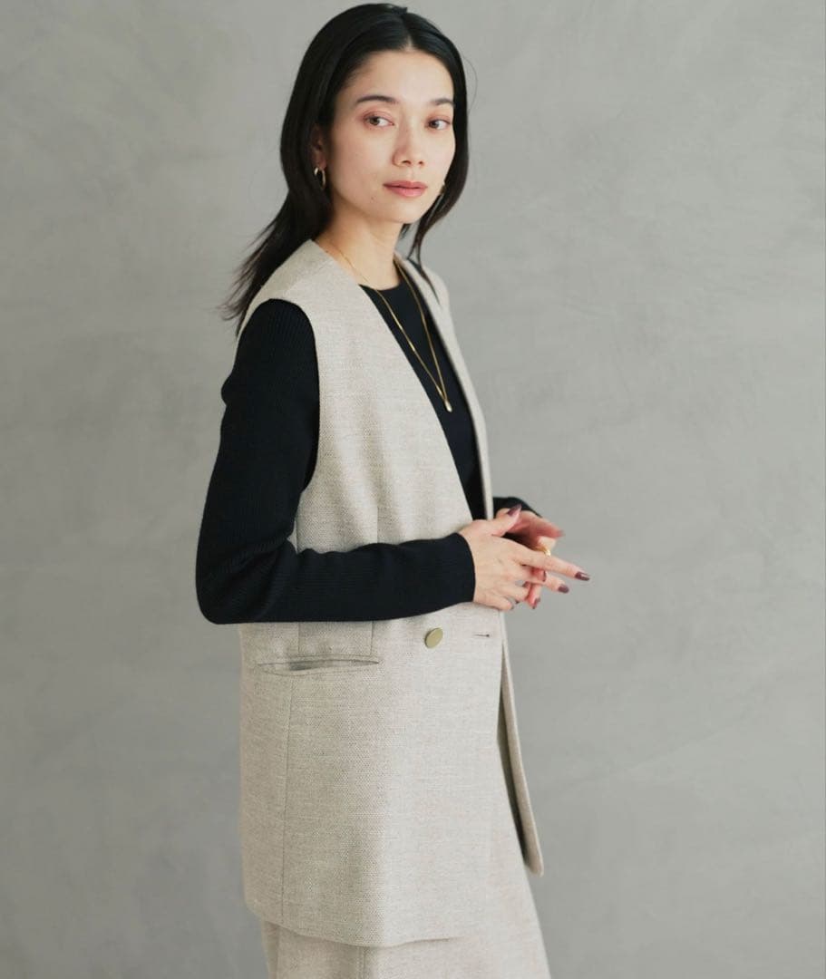 【美品❗️】green label relaxing ジレ ベスト