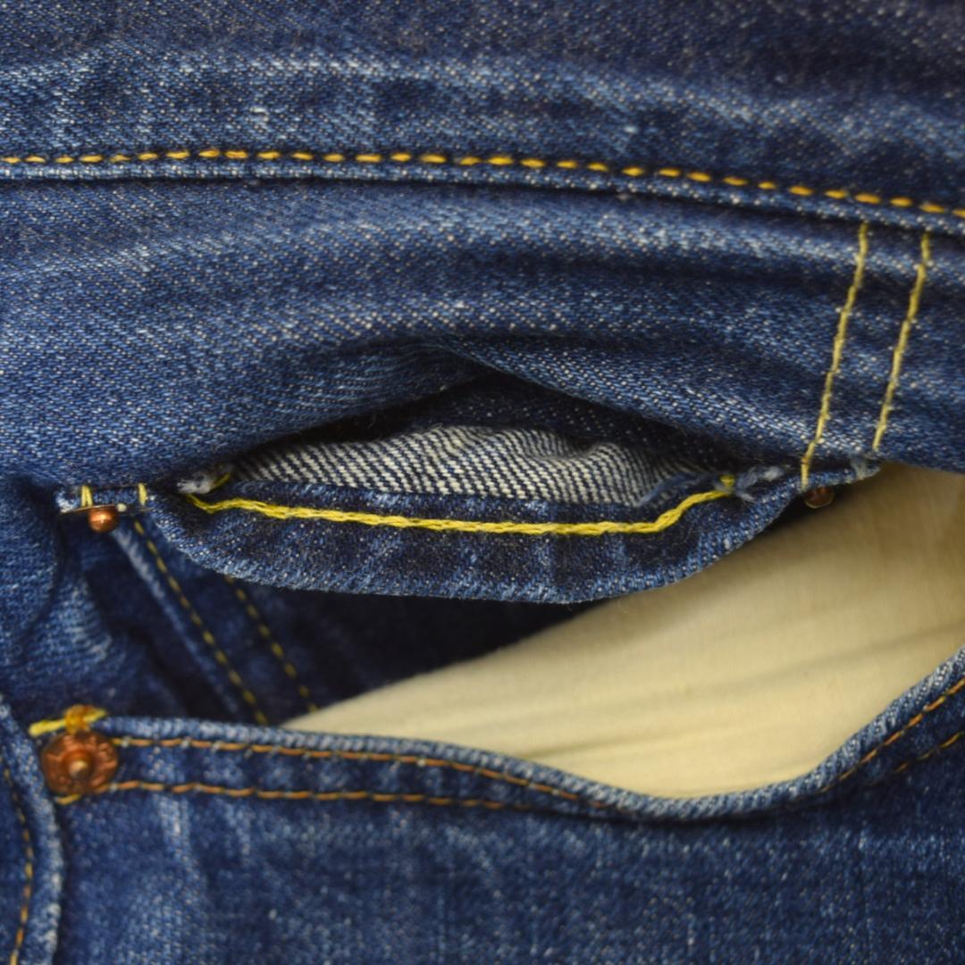 m*6様 レア! LEVI'S 501 BIG E ビッグE 後期 両面均等V
