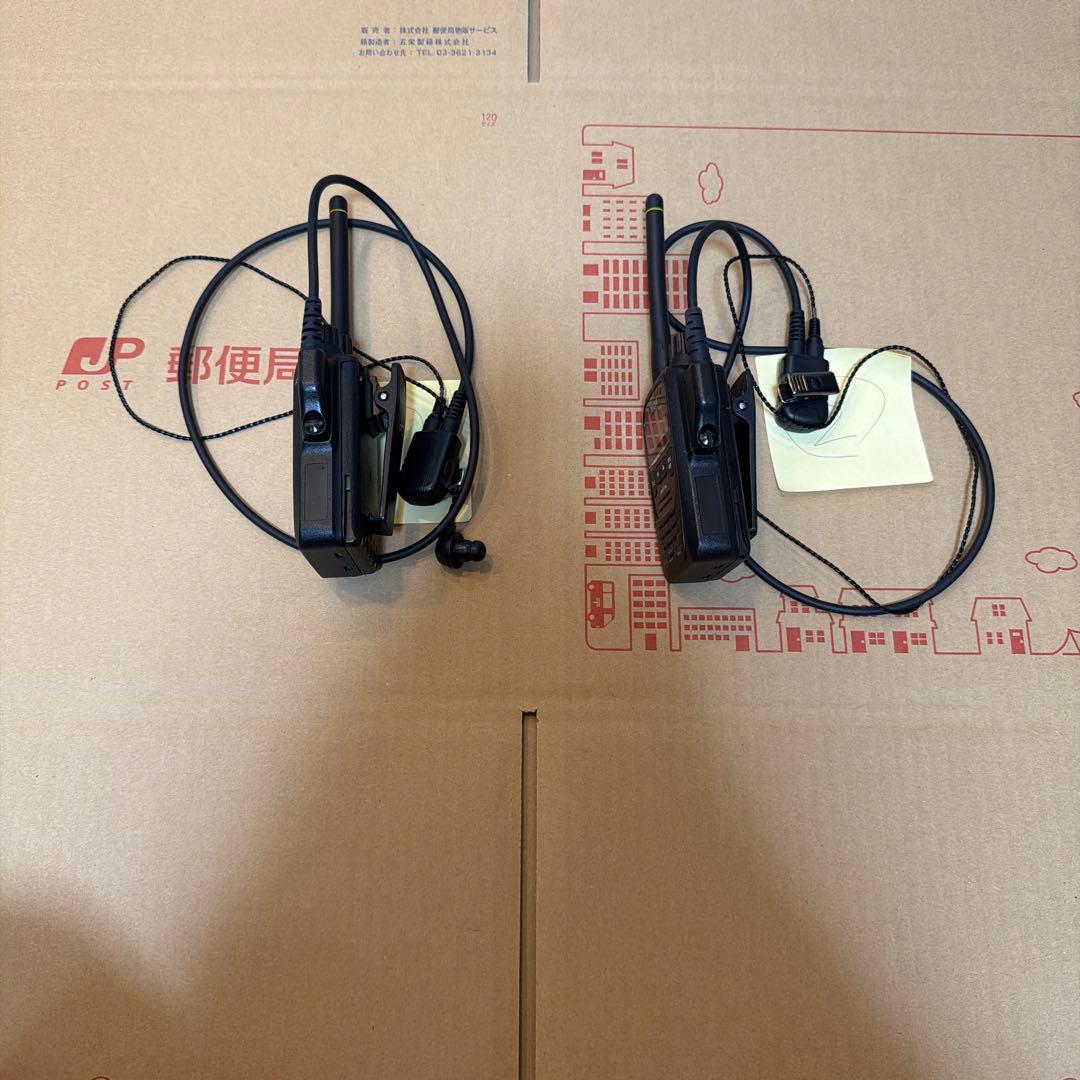 アイコム ICOM IC-DPR7 2台 現品のみ 中古 箱無し 使用歴約3ヶ月