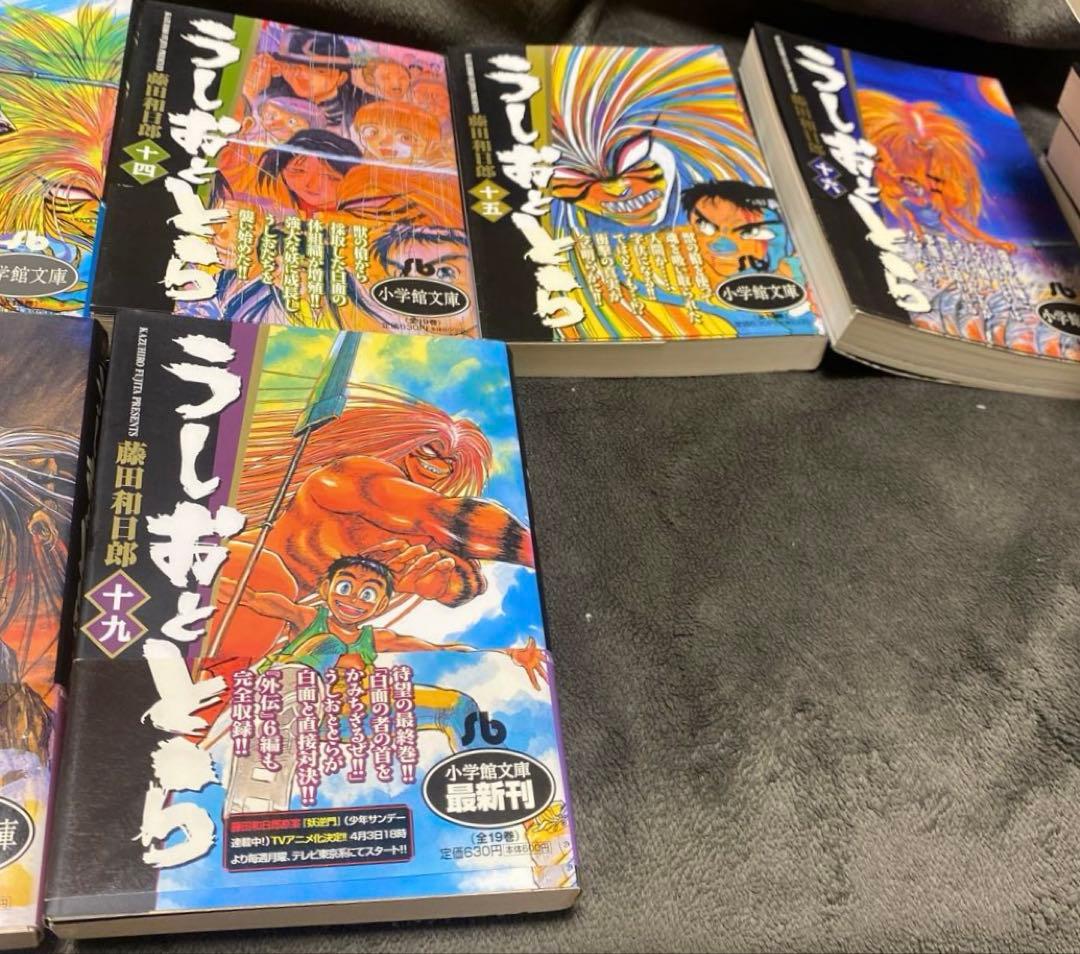 うしおととら　文庫版　全巻セット　完結　全19巻