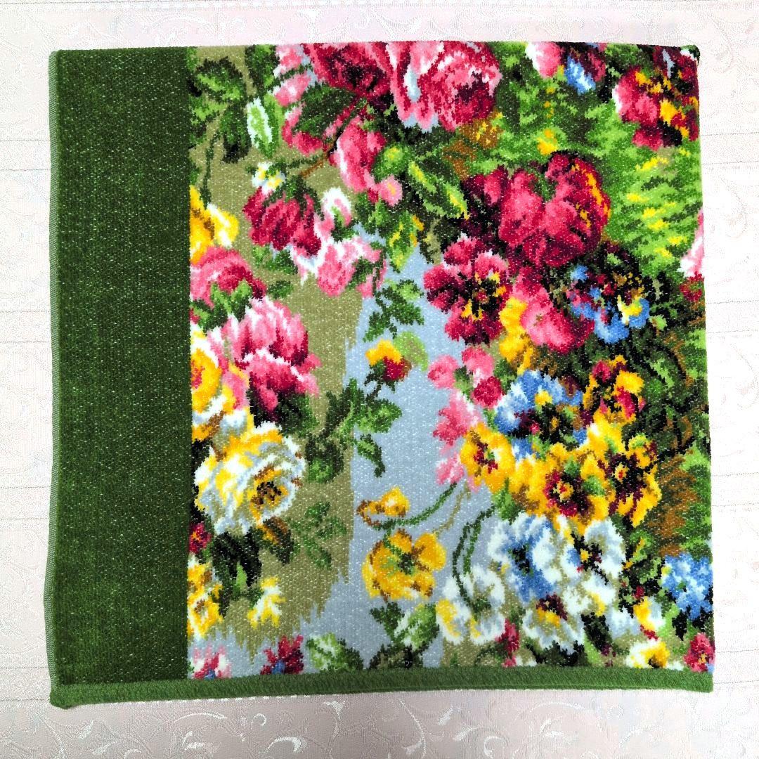 【新品・未使用】FEILER マルチクロス 花柄 75x75cm