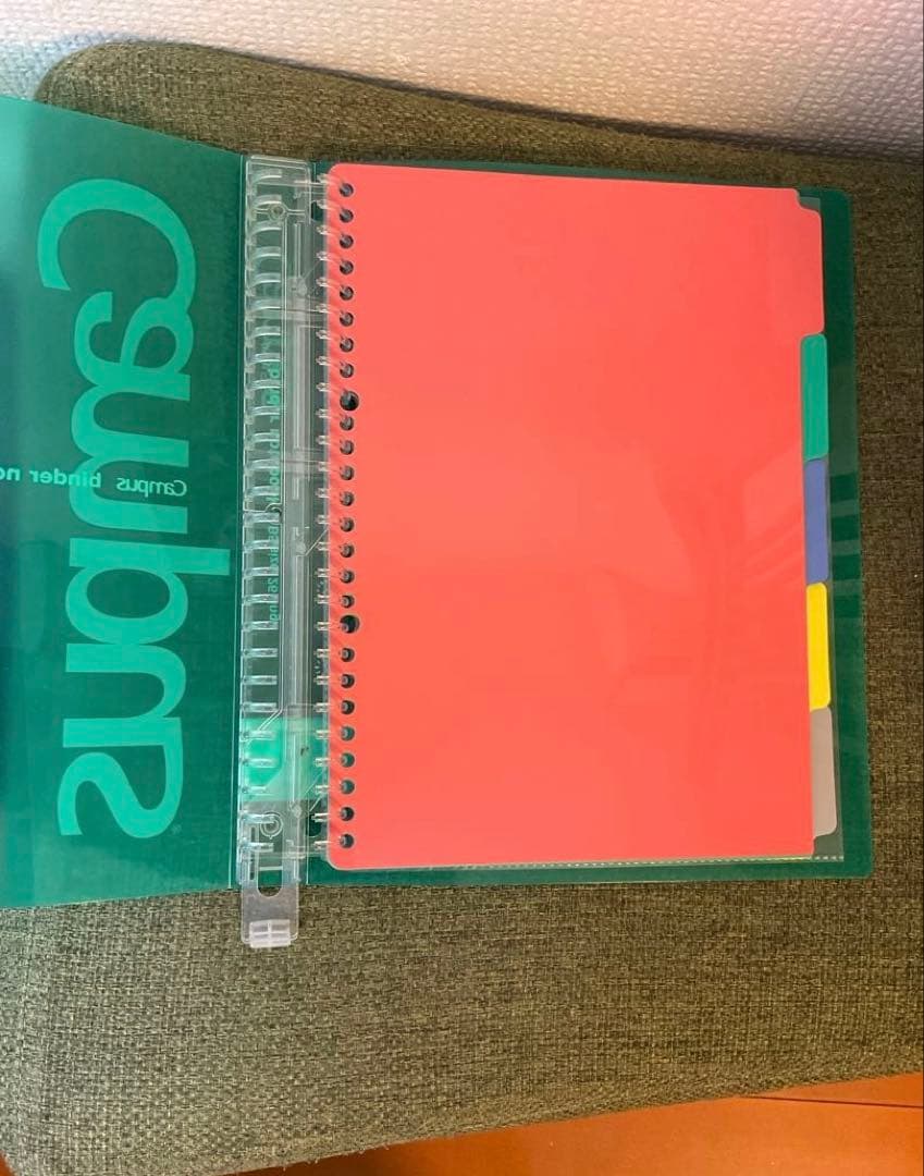Campus & maruman B5 26穴 リング式ファイル 18冊セット