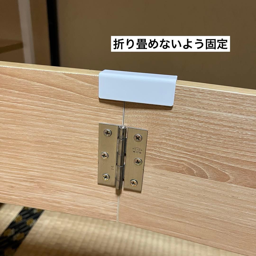 折りたたみパソコンデスク　作業台　勉強机 （色: ナチュラル）