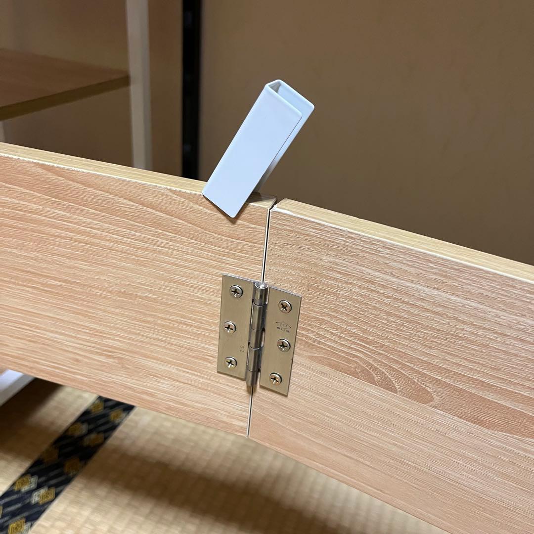 折りたたみパソコンデスク　作業台　勉強机 （色: ナチュラル）