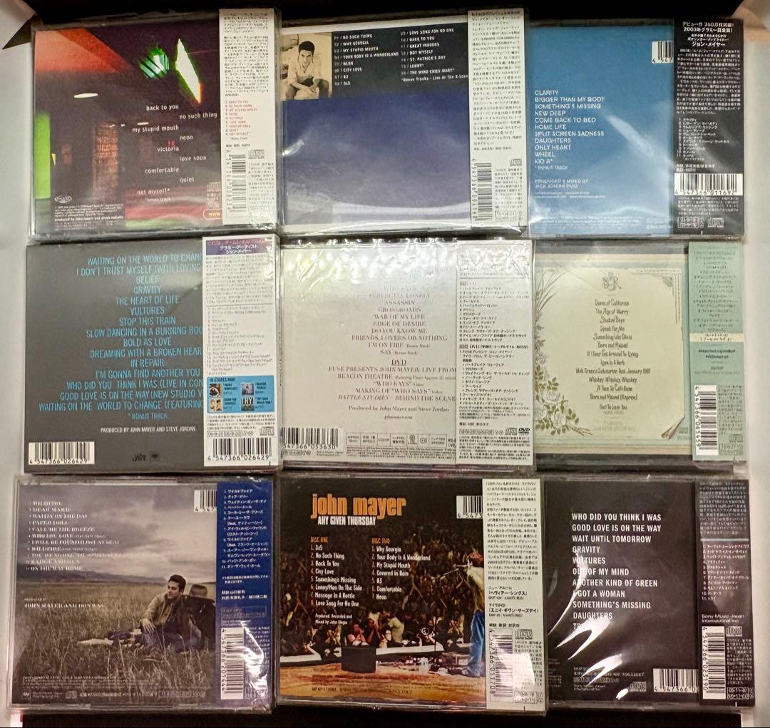 John mayor 1st〜6th ライブ国内盤帯付trio 全11枚DVD
