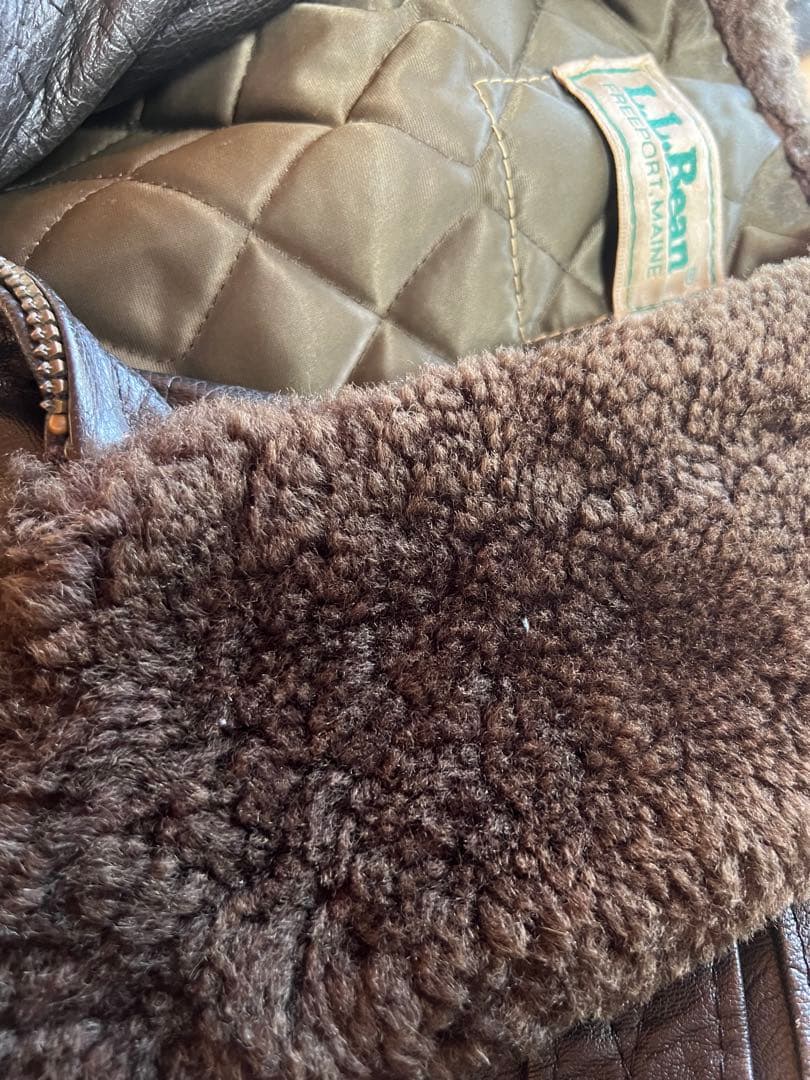 L.L.Bean FREEPOR, MAINE 70'〜80'レザージャケット