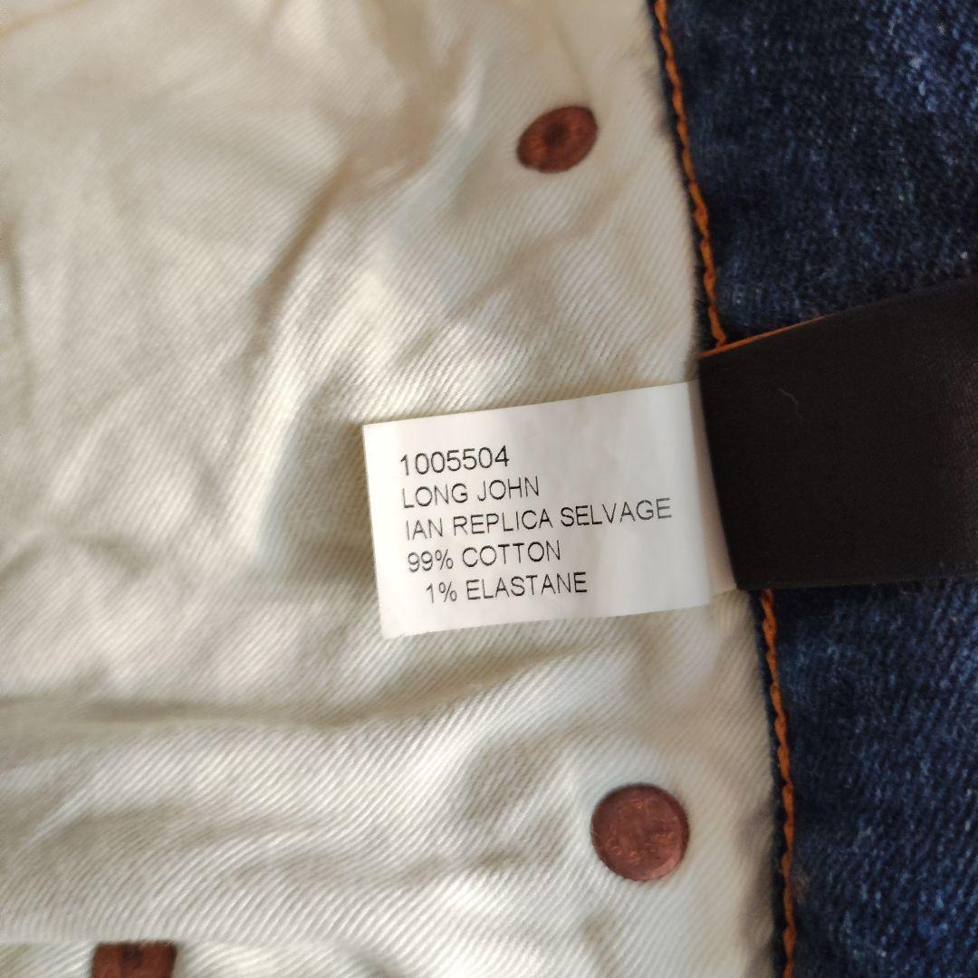 Nudie Jeans ヌーディージーンズ LONG JOHN W31セルビッチ