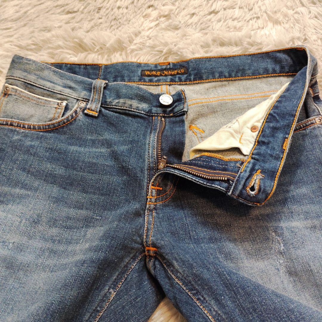 Nudie Jeans ヌーディージーンズ LONG JOHN W31セルビッチ