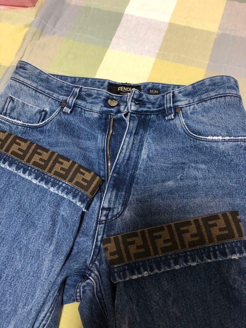 FENDI ズッカ柄　デニム