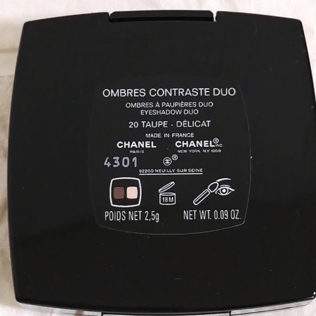 新品　CHANEL 　オンブル コントゥラスト デュオ 20 (アイシャドウ)