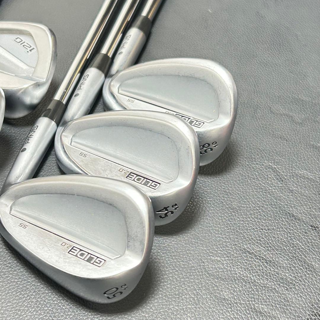 PING i210 & GLIDE2.0 アイアン 4-W 50.54.58