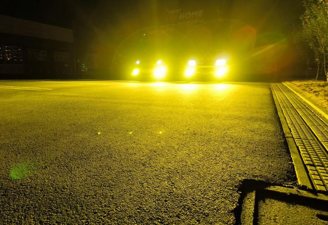 18LED　シリーズS　イエロー　宇宙一明るいバルブ　H11H8H16HB4H3