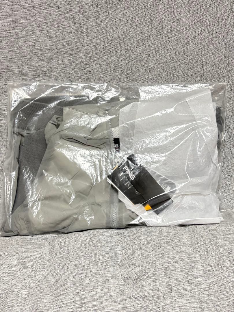 L ☆新品☆ ピン PING 高機能ドッキング ブルゾン　レディース　グレー