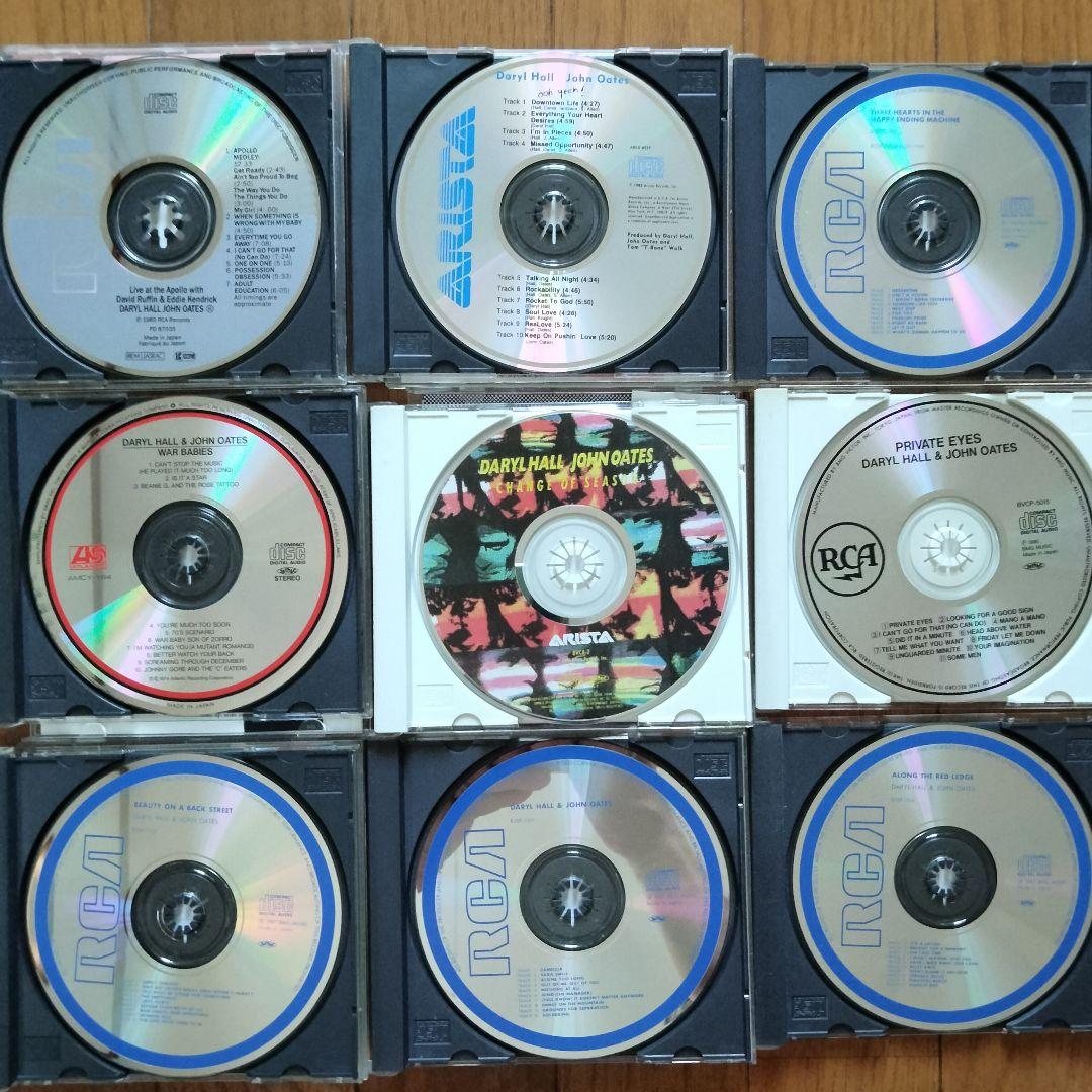 Daryl Hall & John Oates 　CDアルバム 9枚セット