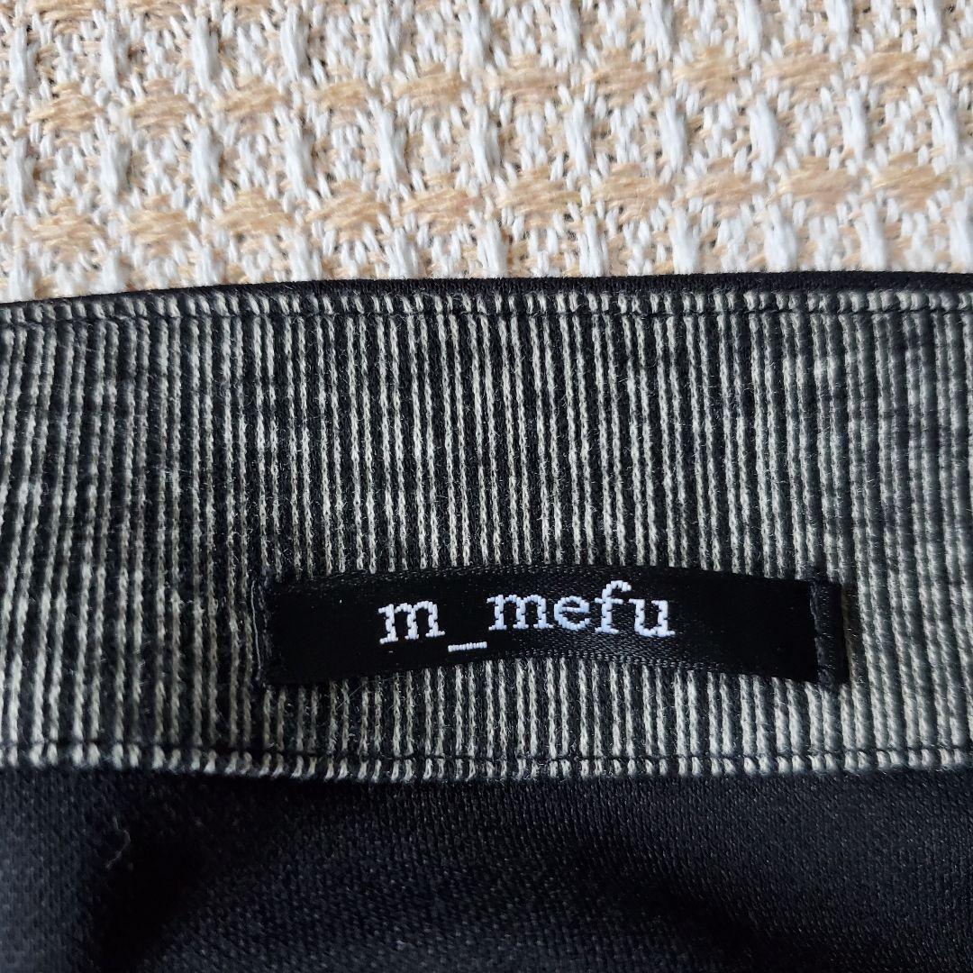 未使用 m_mefu カーディガン ベスト 羽織 ブラック
