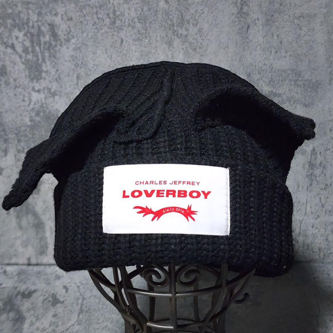 CHARLES JEFFREY LOVERBOY 猫耳ニット帽 ビーニー
