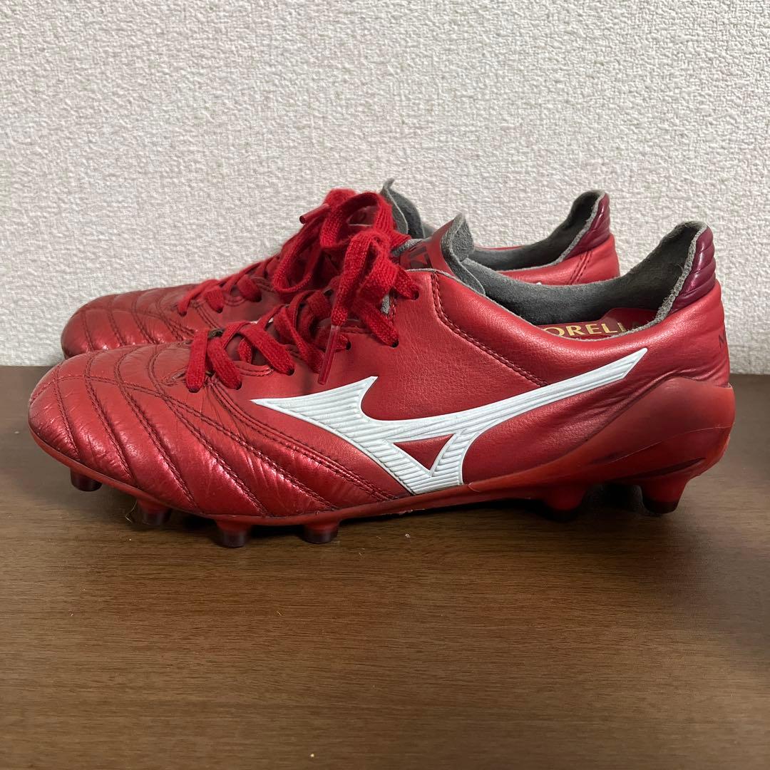 ミズノ モレリア NEO 2(レッド×ホワイト) 26cm
