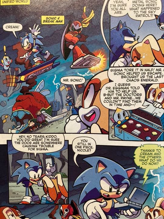 Sonic boom #10 ストリートファイター レアカバー