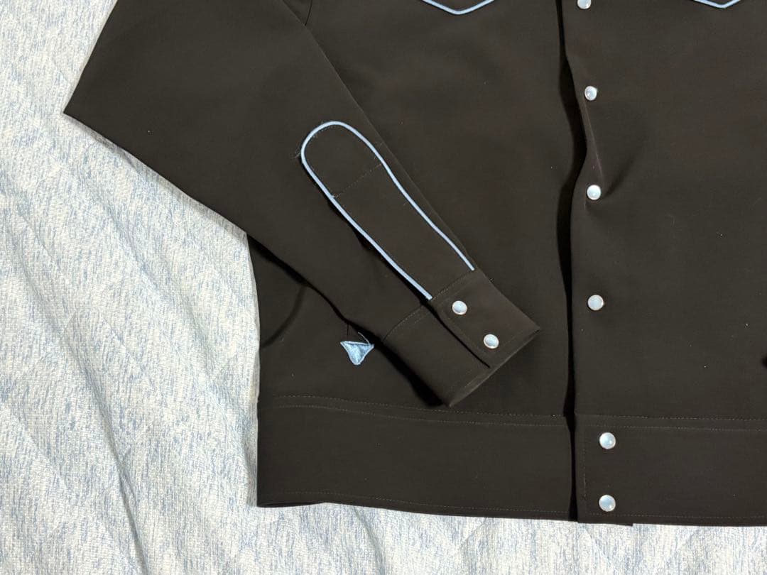 NEEDLES 23SS カウボーイジャケット 黒x 水色