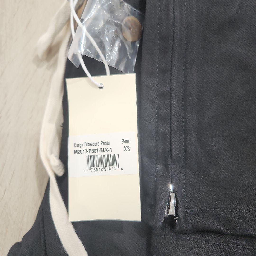 パンツ mnml ZIP CARGO DRAWCORD PANTS / BLACK12