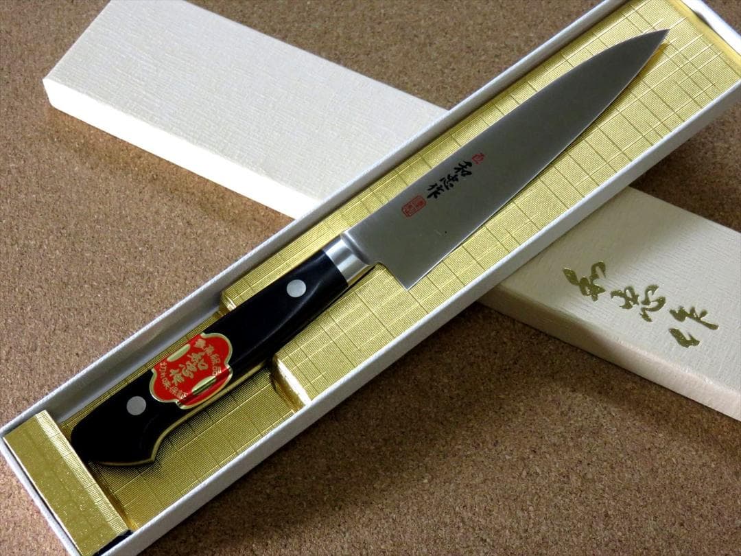 関の刃物 ペティナイフ 125mm VG-1 炭素鋼 果物包丁 共口金 プロ仕様
