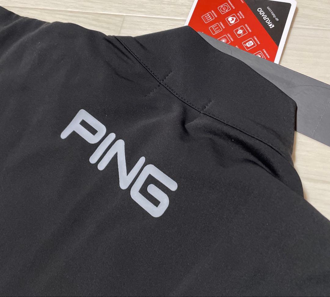 新品 PING ピン ゴルフ 秋 冬 24FWエアーフレイク ハイネック 中綿