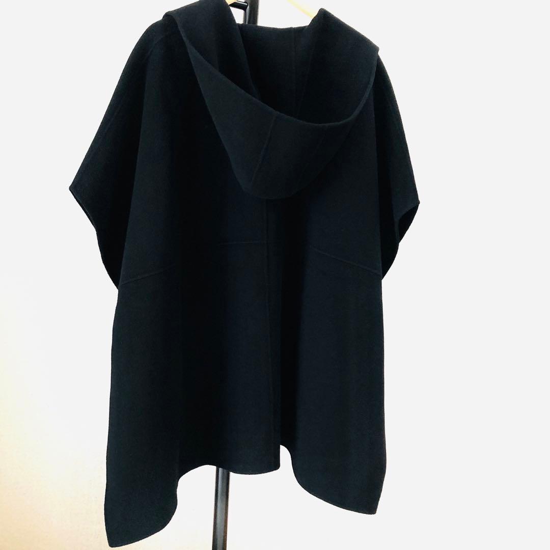 ★meriflower2020 専用★セオリーリュクス カシミヤ混 ポンチョ